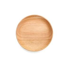 Assiettes en bois best-seller Assiettes rondes pour événements corporatifs Vaisselle top exigeants qualité look top - Product Image 1