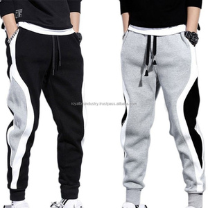 Pantalones Deportivos Casuales de Cintura Alta para Hombre, con Logotipo Personalizado, Ligeros, Largos, para Gimnasio y Fitness, 100% Algodón - Product Image 3