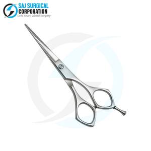 Tijeras de peluquero clásicas modernas Tijeras de peluquería de acero inoxidable de diseño ergonómico con acabado mate elegante - Product Image 4