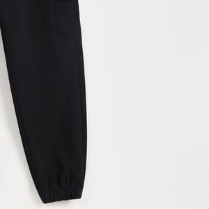 Pantalones de cintura alta para mujer de oficina informales de alta calidad al por mayor 2025 pantalones de pierna recta de pierna ancha de moda formal servicio OEM - Product Image 5
