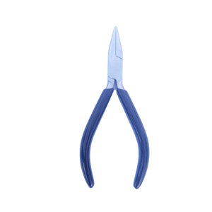 Durable <b>Stainless</b> <b>Steel</b> <b>Chain</b> Nose Pliers Ergonomic Handle for DIY Jewelry Making (Necklace/Earring/Ring/Bracelet)-MANAN - Product Image 1