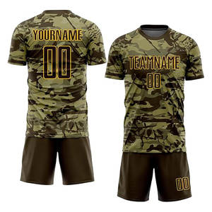 Camisetas de fútbol de lana personalizadas para hombre para la temporada de invierno, uniformes de equipo personalizados con número de nombre impreso, incluidas camisetas, pantalones cortos - Product Image 5