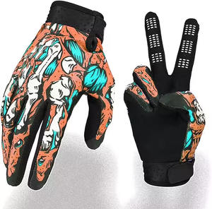 Guantes de ciclismo al por mayor de alta calidad para hombre y mujer, guantes de dedo completo para bicicleta, guantes deportivos Unisex para carreras de ciclismo con logotipo personalizado - Product Image 1