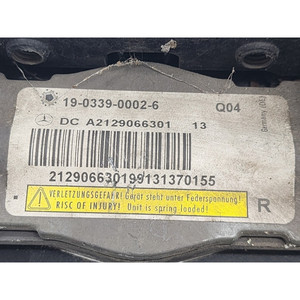 Bisagra de capó derecha con actuador Mercedes Clase C W204 Coupé A2129066301 651911 diésel 2143 (11>) - Product Image 6