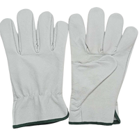 Gants de Soudure Robustes XL en Cuir de Vachette/Cuir de Chèvre/Cuir Pleine Fleur – Protection des Mains pour la Logistique, Résistants à l'Usure EN388 – Offre Spéciale