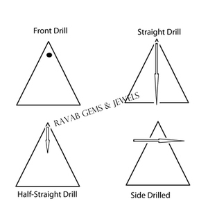 Oferta de Navidad: Turquesas Mohave Mix Oyster Copper de 12 mm, Forma Triangular Lisa, Piedras Preciosas Sueltas para Joyería - Product Image 4