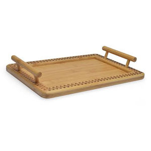 ราคาไม่แพงถาดตกแต่งโต๊ะไม้เนื้อแข็งธรรมชาติธรรมชาติรูปสี่เหลี่ยมผืนผ้าอาหารพรรคถาดเสิร์ฟอาหารไม้หรูหราถาดเสิร์ฟ - Product Image 1