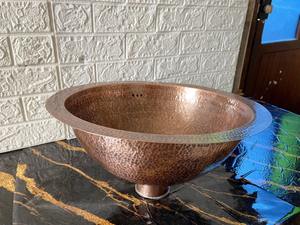 Cuenco de cobre para baño de pies desintoxicante, para higiene y relajación, para spa en casa - Product Image 4