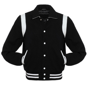 High Quality Men's Varsity Jackets Letterman Jackets Wool and Leather Collage Varsity Jackets for Unisex - Product Image 1