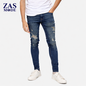 100% Export Quality Men's 100% Cotton Plaid <b>Boot</b> Cut High Waist Garment Dyed Eco-Friendly Quick Dry Jeans <b>Pant</b> From Bangladesh - Product Image 1