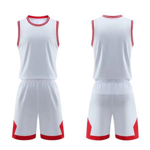 Kits d'uniformes de basket-ball de Performance légère professionnelle maillots d'équipe personnalisés ensemble de shorts pour garçons techniques imprimées d'été - Product Image 1