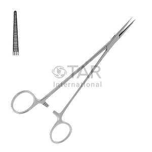 คีมหลอดเลือดแดงแบบหัวตรงขนาด18.0ซม. คีมสำหรับผ่าตัดทำจากสเตนเลสสตีลเครื่องมือทางการแพทย์สำหรับคลินิกมีคุณภาพ - Product Image 1