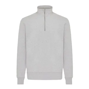 Sweat-shirts à capuche promotionnels durables IQONIQ Elgon à demi-zip pour le merchandising - Product Image 3