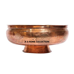 Bol de service en argent de la meilleure qualité Bols à fruits décoratifs en aluminium coulé pour un usage domestique Combiné trois bols - Product Image 4