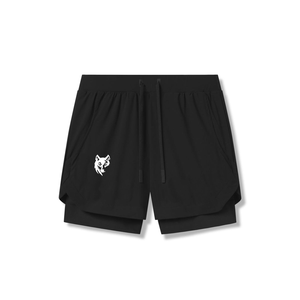 Pantalones cortos para correr de entrenamiento sólidos ecológicos de secado rápido para hombre de capa base de gimnasio de deporte personalizados de alta calidad de estilo profesional - Product Image 2