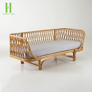 Chaise en rotin naturel faite à la main, style moderne et décontracté, rotin naturel professionnel pour la maison et le jardin, salon du Vietnam - Product Image 1