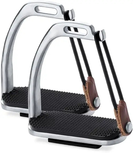 Estribos de Seguridad para Caballos, Material Sólido, Diseño de Pavo Real, Antideslizantes, Flexibles, Protección Lateral para el Tobillo, Equipo de Seguridad para Equitación - Product Image 4