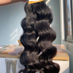 Les meilleures ventes de perruques frontales de cheveux Remy de 28 pouces de l'usine du Vietnam extensions de cheveux humains bruts de qualité lisse au meilleur prix - Product Image 1