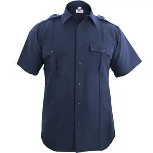 Beveiligings Uniform Shirt Met Halve Mouw Beveiliger