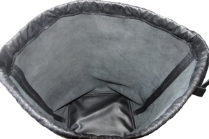 Canvas & Leather High Quality Wine Safety <b>Storage</b> Bag Portable <b>Draw</b> String Closure Customized Designer Bucket Hand Bag OEM ODM - Product Image 5