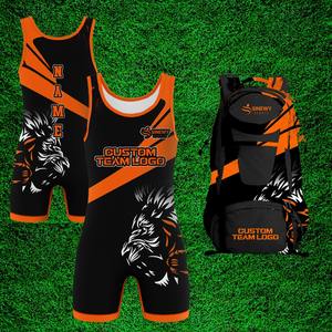 Combinaison de lutte Pakistan Stretch Spandex/Polyester Séchage rapide Respirant Personnalisable Pack promotionnel pour hommes - Product Image 1