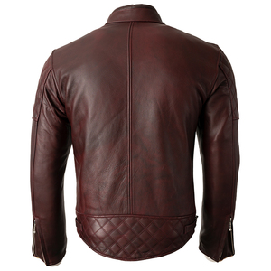 Veste en cuir pour motards de qualité supérieure, design classique, tenue de moto, haute durabilité, fournisseur d'exportation, nouvelle arrivée - Product Image 1