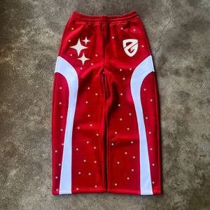 Pantalones acampanados de alta calidad con logotipo personalizado para mujer - Product Image 1