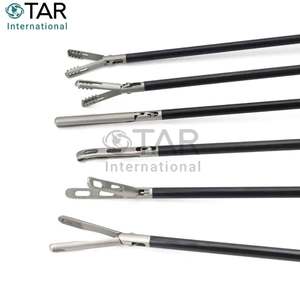 Juego de laparoscopia reutilizable de 8 piezas, fórceps laparoscópicos quirúrgicos de acero inoxidable, cirugía Abdominal, instrumentos médicos autoclavables - Product Image 3