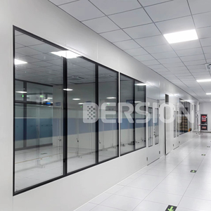 แผงอลูมิเนียมสำหรับห้องฟอกอากาศได้รับการรับรองมาตรฐาน ISO ที่กำหนดเองระบบทำความสะอาดอากาศประสิทธิภาพสูงได้รับการรับรอง GMP - Product Image 1