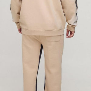 Survêtements Streetwear délavés à l'acide Ensemble de survêtements à capuche zippés Ensemble de pantalons de survêtement et sweat à capuche évasés vintage pour hommes avec OEM - Product Image 3