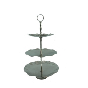 แท่นวางเค้กแบบพับได้สำหรับตกแต่งคัพเค้กแบบโลหะ - Product Image 6