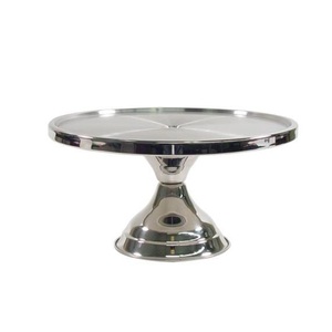 แท่นวางเค้กโลหะ2ชั้นคุณภาพสูงใช้ซ้ำได้เป็นมิตรกับสิ่งแวดล้อมชุบทองสำหรับตกแต่งงานวันเกิดถุง OPP - Product Image 3