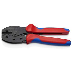 Alicates de crimpado Knipex PreciForce para conectores MC4/ MC4 EVO 2, pulidos, de 220 mm, con empuñaduras de plástico antideslizantes - Product Image 2