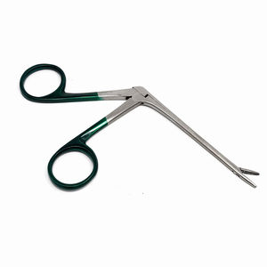 คีมสแตนเลสแบบแมนนวลพร้อมที่จับสีแบบปากหยักสำหรับขั้นตอนการผ่าตัดหูและจมูก - Product Image 2