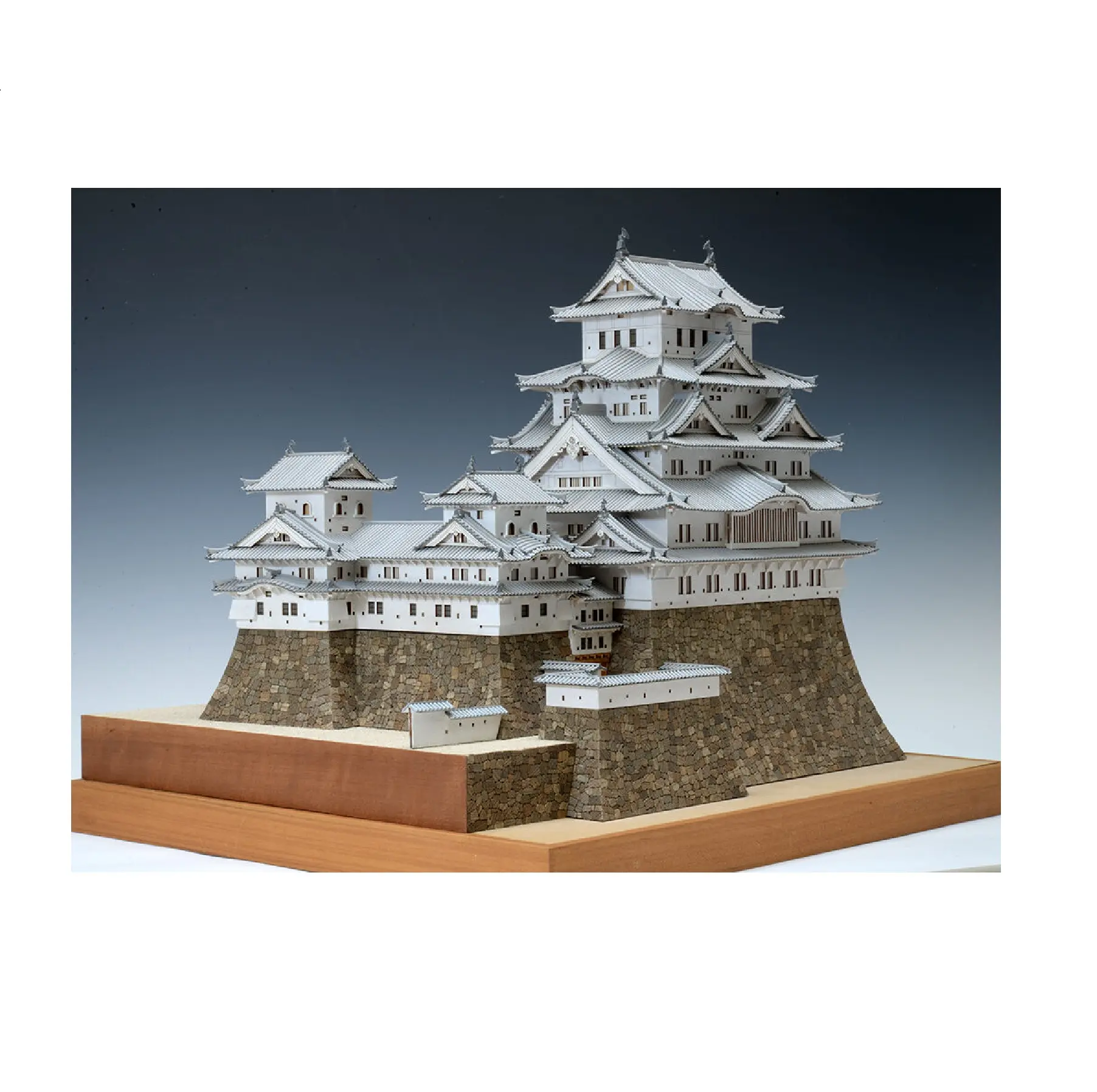Most Selling Model Templates Kids Personal Wood Castle Product