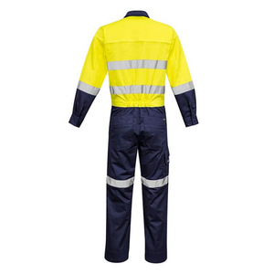 La mejor calidad significa un mono resistente con cinta de refrigeración Hi Vis Tow Ton Overall Hi Vis Safety Overall - Product Image 2