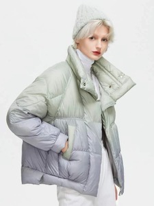 Meilleure vente Veste bouffante chaude d'hiver décontractée pour femmes vêtements tissés à la mode à conception de bulles - Product Image 5