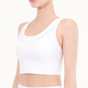 Sujetador deportivo transpirable de mejor diseño para mujer Ropa de fitness estampada de estilo simple de talla grande para yoga y correr - Product Image 4