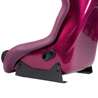 Siège de voiture de sport en PU à paillettes SSCUS Apex de haute technologie avec paillettes fantaisie à la surface de la coque