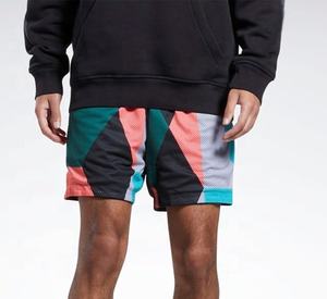 Pantalones Cortos de Malla con Estampado Floral Digital de la Mejor Calidad, Estilo Urbano, Ecológicos, Impermeables, Transpirables, con Cintura Elástica - Product Image 3