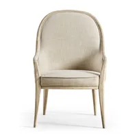 Ensemble de 2 fauteuils de salle à manger |   Bois sculpté exquis et sellerie haut de gamme |   Meubles classiques européens prestigieux