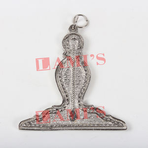 Collar de Regalia masónico de calidad premium, joya de diseño personalizado, joya de Regalia de masones chapada en plata - Product Image 1