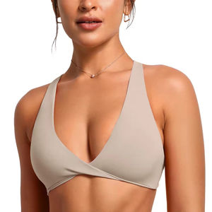 Conjuntos de Sujetador deportivo de Yoga sin mangas adelgazante para mujer, logotipo frontal, soporte alto, de talla grande, ligero, transpirable, Primavera Verano, Fitness - Product Image 5