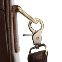 Porte-documents pour ordinateur portable Sac d'affaires design sac à main pour ordinateur portable étanche sac à café sac pour hommes mallette en cuir à faces souples