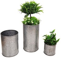 Pot Bunga Vas Bentuk Vas Modern dari Besi yang Tahan Lama, Ramah Lingkungan, Desain Baru yang Cantik, Warna dan Ukuran Dapat Disesuaikan untuk Dekorasi Ruang Tamu
