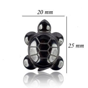 Pendentif Goutte d'Eau en Hématite Naturelle Plaqué Or pour la Stabilité, la Force et l'Énergie Positive - Product Image 3