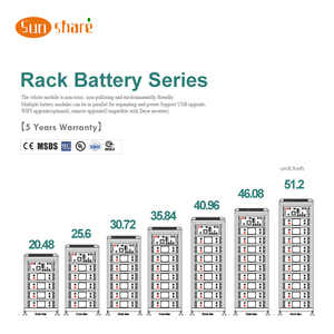 Batteria all'ingrosso LiFePo4 200Kwh cicli profondi batteria Lifepo4 batteria ricaricabile 48v 200ah batteria solare - Product Image 4
