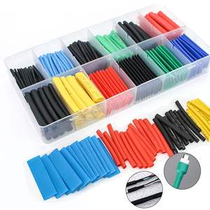 أنبوب حراري قابل للانكماش <span class=keywords><strong>1</strong></span>/<span class=keywords><strong>8</strong></span> بوصة 7 أقدام بنسبة 3:<span class=keywords><strong>1</strong></span> معزول من الجانبين لتغليف الأسلاك والكابلات - Product Image 6