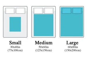 Modern Emergency Survival Blanket New Silver Warm Breathable Flannel Microfiber Bedding Solid Customizable at Wholesale - Product Image 6