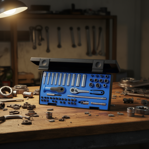 Juego de Llaves de Tubo Gedore de 1/4'', Juego de Herramientas de 49 Piezas - Product Image 3